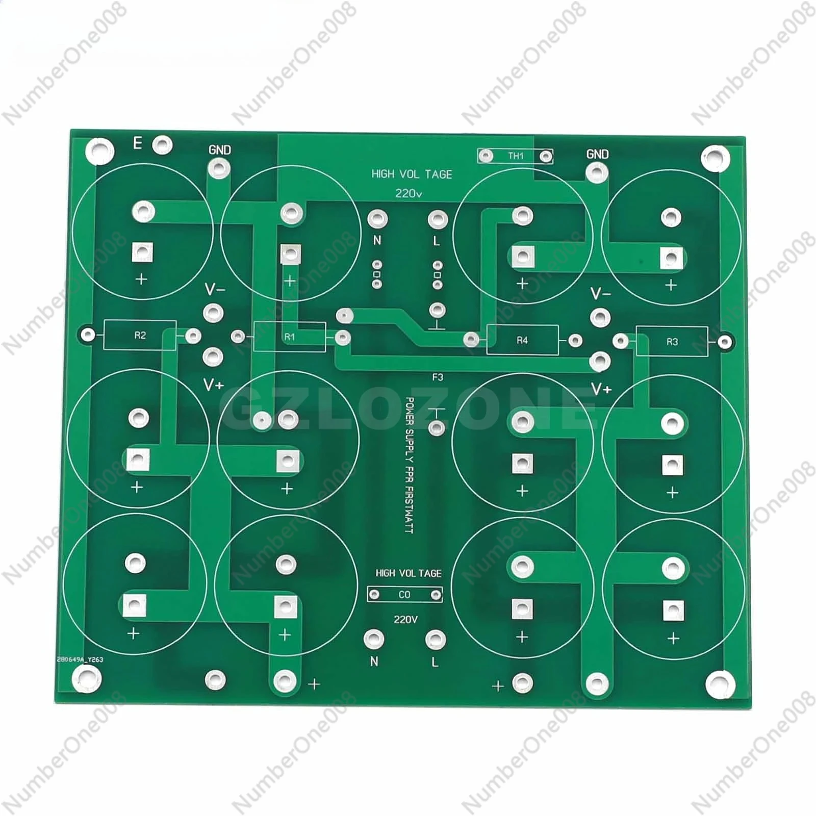 Rectified Filter Power Supply Bare PCB - Surge & Temperature Control, Compatible with F7/F8
Rectified Filter Power Supply Bare PCB - Surge & Temperature Control, Compatible with F7/F8