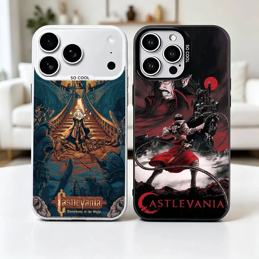 Game C-Castlevania Phone Case For iPhone 17,16,15,14,13,12,11 Plus,Pro Max,XS,Grey Silver Plated Inside Cover
Game C-Castlevania Phone Case For iPhone 17,16,15,14,13,12,11 Plus,Pro Max,XS,Grey Silver Plated Inside Cover