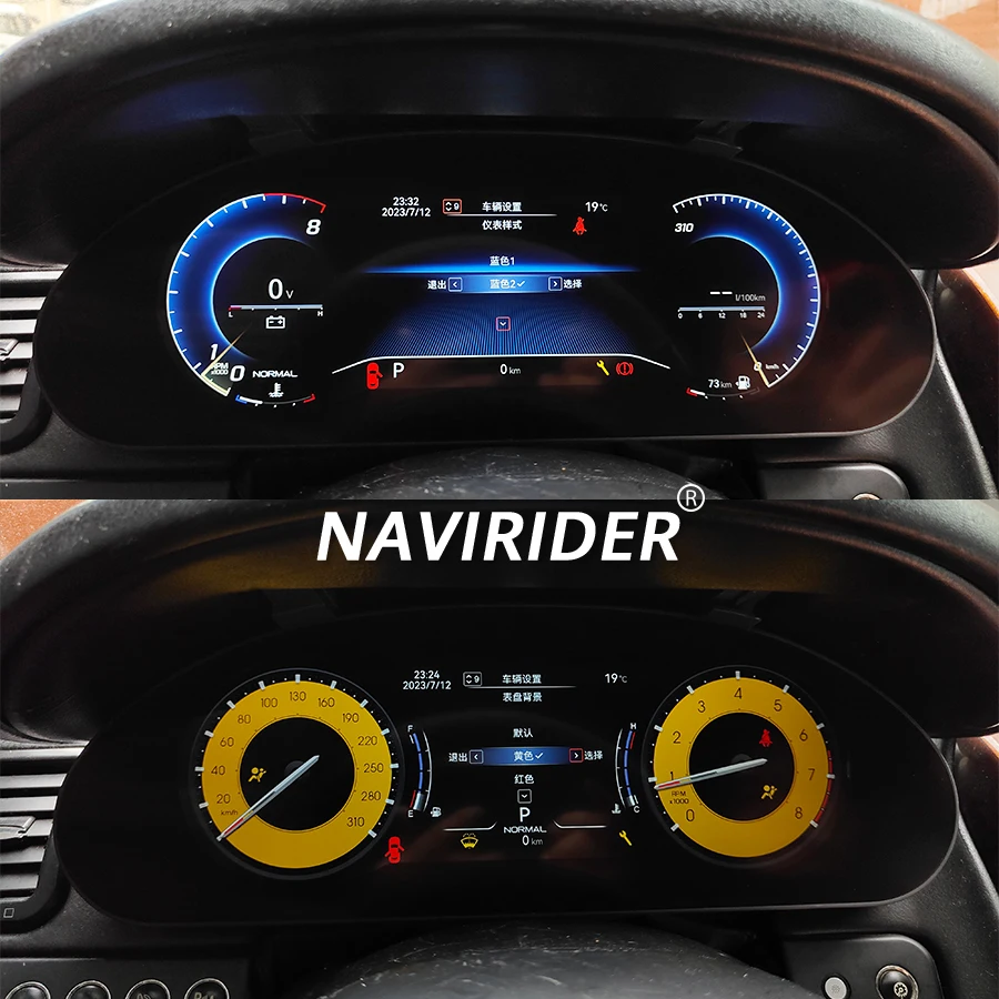 Linux HDMI Full LCD AI Digital Instrument Cluster For Maserati GT Gran Turismo 2004-2015 Speedometer Dashboard Odometer Cockpit
Linux HDMI Full LCD AI Digital Instrument Cluster For Maserati GT Gran Turismo 2004-2015 Speedometer Dashboard Odometer Cockpit