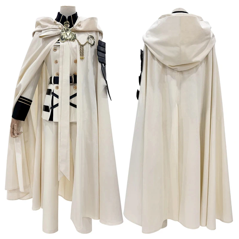 Костюм для косплея Микаэлы Хякуи из аниме Seraph Of The End: плащ, куртка, брюки, рубашка. Для Хэллоуина, Рождества, конвенций.
Костюм для косплея Микаэлы Хякуи из аниме Seraph Of The End: плащ, куртка, брюки, рубашка. Для Хэллоуина, Рождества, конвенций.