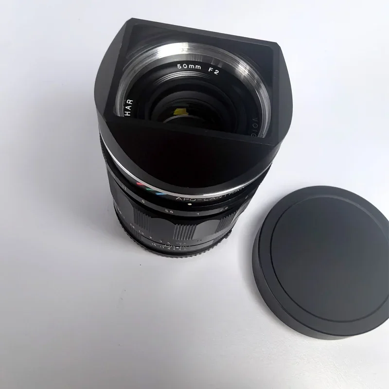 Metal Square Bayonet Lens Hood With Cap For VOIGTLANDER APO-LANTHAR 50mm F2 Aspherical 35mm F2 Aspherical - For Sony E Mount
Metal Square Bayonet Lens Hood With Cap For VOIGTLANDER APO-LANTHAR 50mm F2 Aspherical 35mm F2 Aspherical - For Sony E Mount