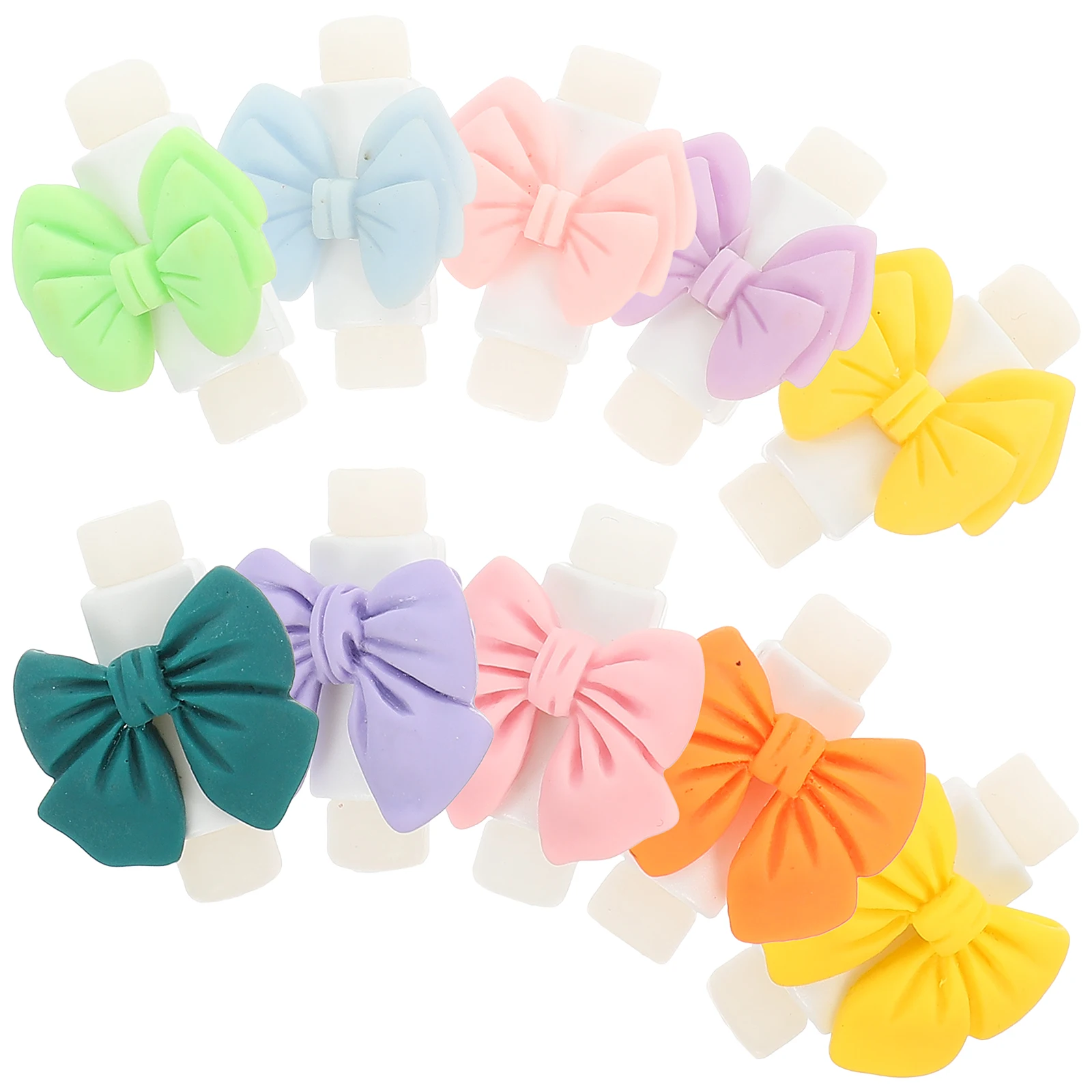 10 Pcs Data Cable Protective Sleeve Bowknot Charging Cord Protector Lovely Cable Organizer Phone Line Durability
10 Pcs Data Cable Protective Sleeve Bowknot Charging Cord Protector Lovely Cable Organizer Phone Line Durability