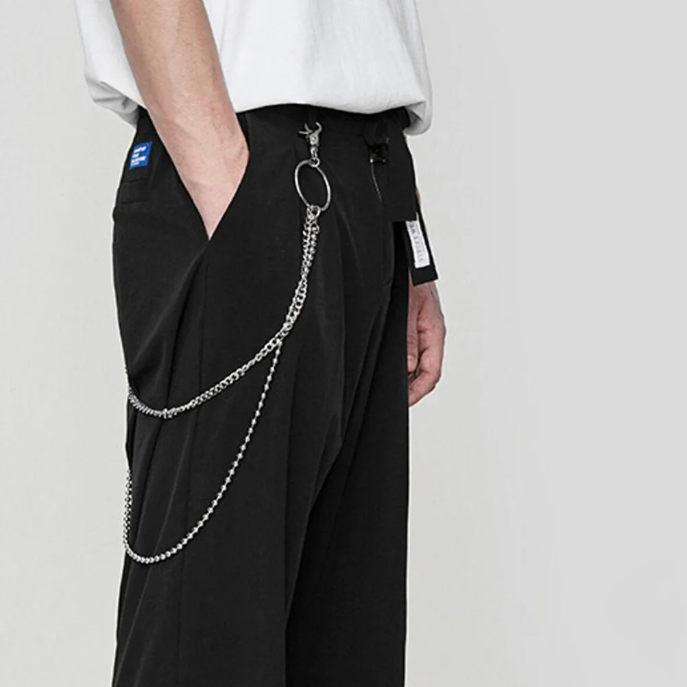 2Pcs Fashionable Waist Chain for Men Women Dual Layer Cross Charm Metal Pants Chain Hip Hop Punk Dance Clubwear Accessory
2Pcs Fashionable Waist Chain for Men Women Dual Layer Cross Charm Metal Pants Chain Hip Hop Punk Dance Clubwear Accessory