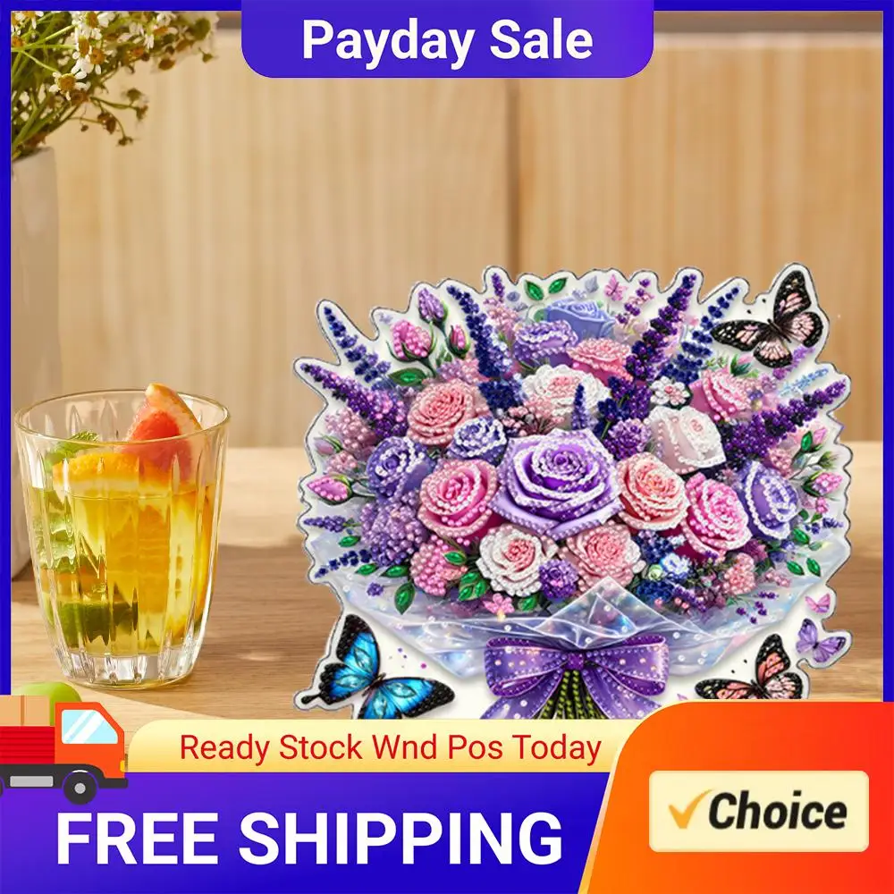 Набор для творчества: 2D акриловая алмазная живопись «Цветы» для декора стола, настольный набор для алмазной живописи для взрослых, подарок, украшение для дома
Набор для творчества: 2D акриловая алмазная живопись «Цветы» для декора стола, настольный набор для алмазной живописи для взрослых, подарок, украшение для дома