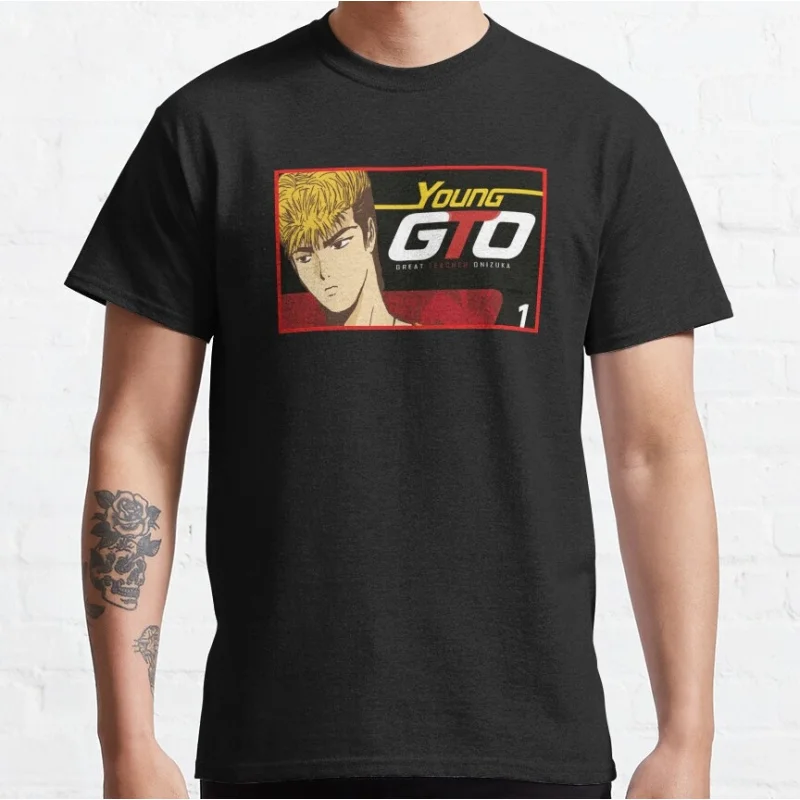 1114 Great Teacher Onizuka Anime Gift t shirt 100% cotton print clothing Manga GTO Graphic Tee Y2K clothes Large size Tops S-6XL
1114 Great Teacher Onizuka Anime Gift t shirt 100% cotton print clothing Manga GTO Graphic Tee Y2K clothes Large size Tops S-6XL