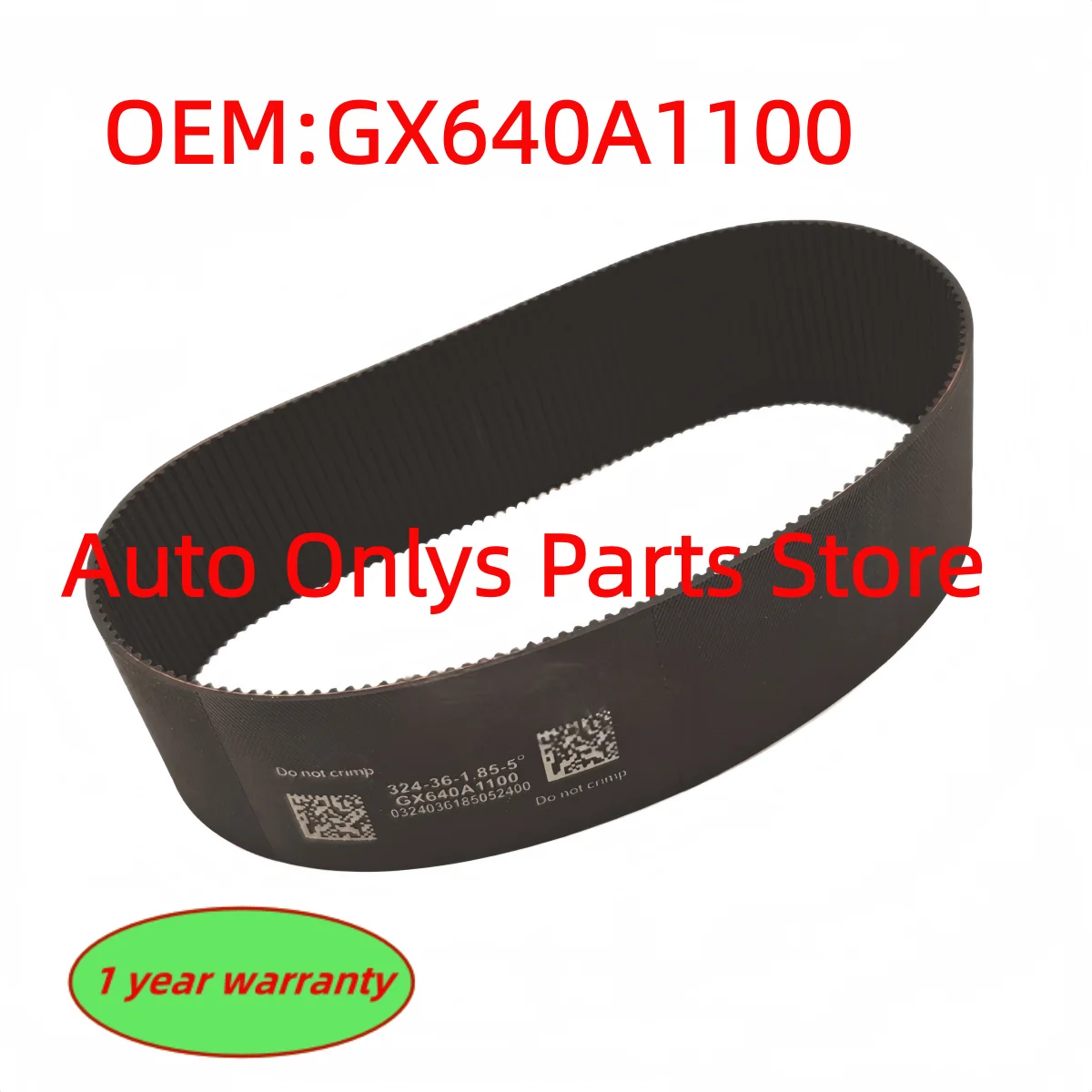 1pc high quality New GX640A1100 suitable For Hongqi H9 steering belt steering belt steering gear accessories 324-36-1.85-5°
1pc high quality New GX640A1100 suitable For Hongqi H9 steering belt steering belt steering gear accessories 324-36-1.85-5°