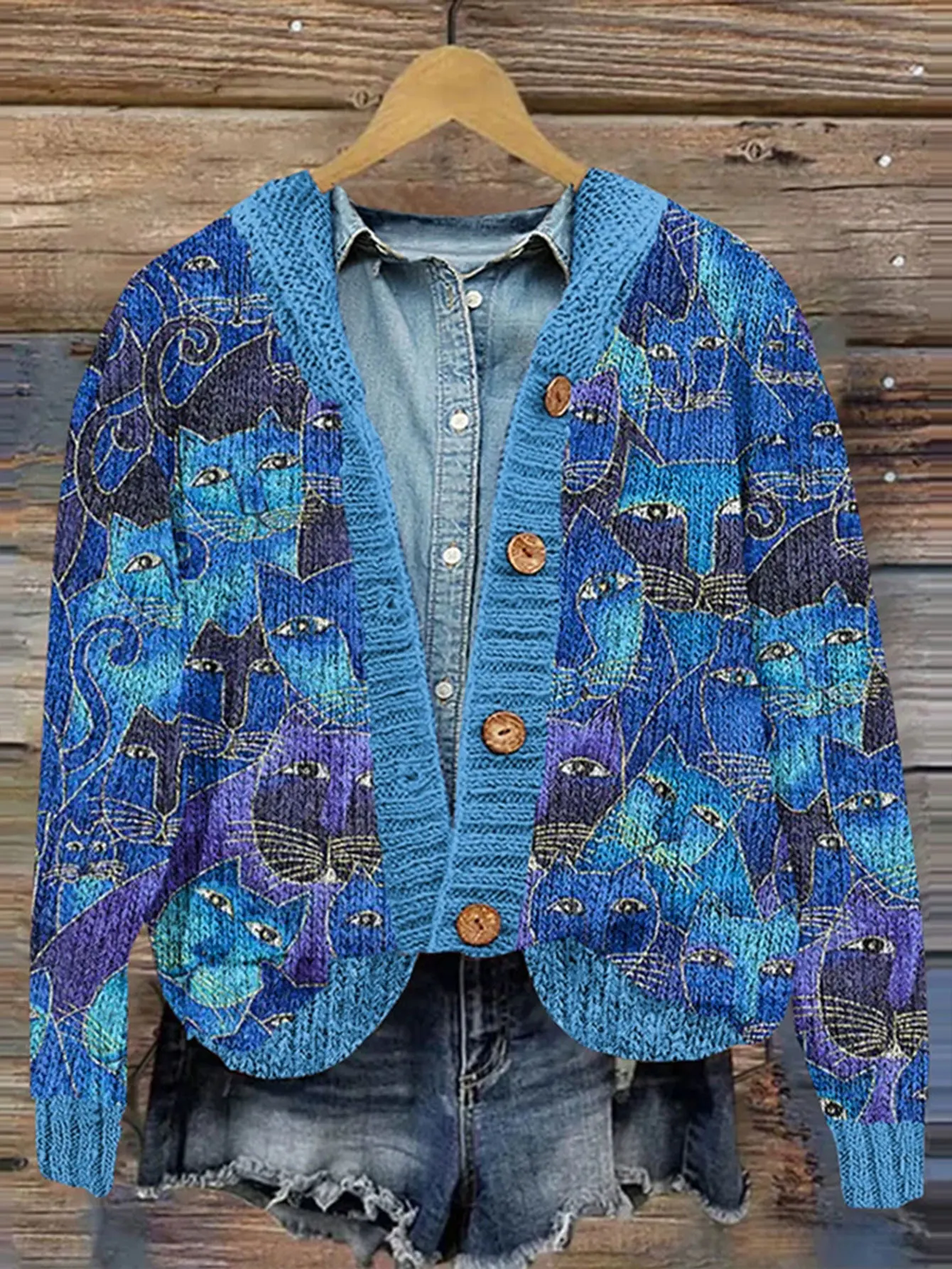 UNIKTEE женский кардиган с графическим принтом, однобортный трикотаж в рубчик с длинными рукавами и лацканами, повседневная осенне-зимняя верхняя одежда
UNIKTEE женский кардиган с графическим принтом, однобортный трикотаж в рубчик с длинными рукавами и лацканами, повседневная осенне-зимняя верхняя одежда