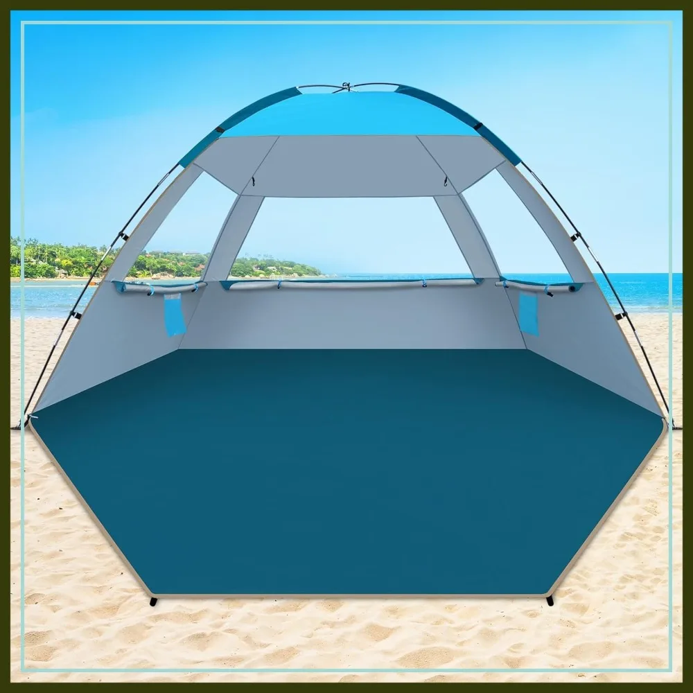 Beach Tent Sun Shade for 3-8 Person, UPF 50+ Canopy, Lightweight Easy Setup
Beach Tent Sun Shade for 3-8 Person, UPF 50+ Canopy, Lightweight Easy Setup