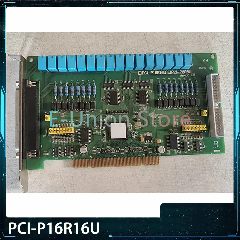 PCI-P16R16U Universal PCI 16 Isolated Digital Input+16 Relay Output Card
PCI-P16R16U Universal PCI 16 Isolated Digital Input+16 Relay Output Card