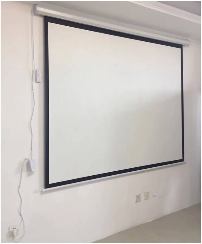 Screen 120 "16:9 Projector Screen HD Electric Fiberglass Grey Screen Projection
Screen 120 "16:9 Projector Screen HD Electric Fiberglass Grey Screen Projection