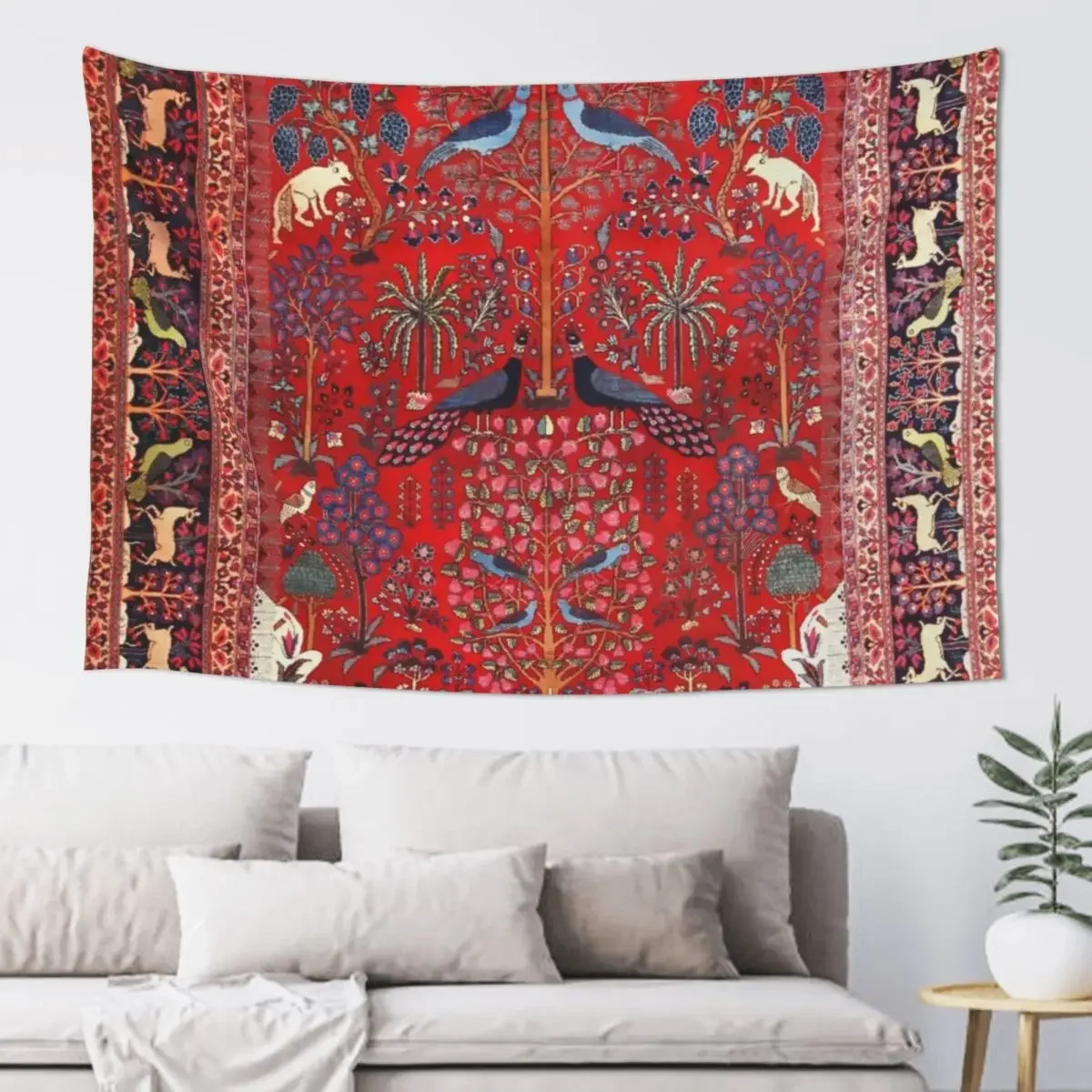 Tree of Life Animal Garden Persian Khorassan Rug Print Tapestry Aesthetic Room Decor Korean Wall Mural Home Decorations Tapestry
Tree of Life Animal Garden Persian Khorassan Rug Print Tapestry Aesthetic Room Decor Korean Wall Mural Home Decorations Tapestry