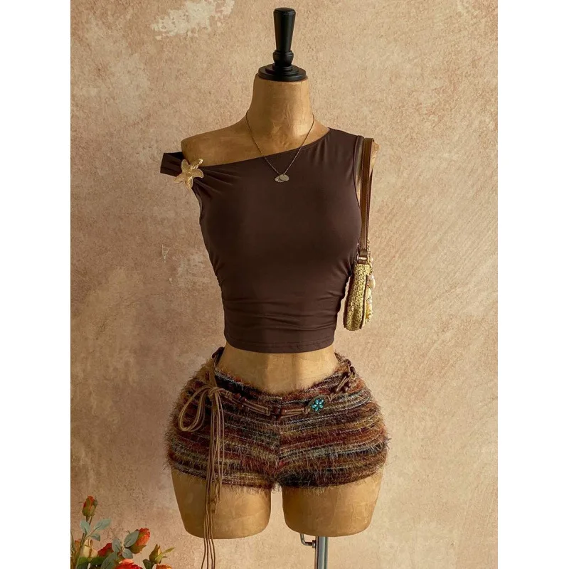 Hot Girl Waist Cut Set Spicy Girl Expose Waist Ensemble Women's Fashion Summer Outfit No Brand Registered Trademark
Hot Girl Waist Cut Set Spicy Girl Expose Waist Ensemble Women's Fashion Summer Outfit No Brand Registered Trademark