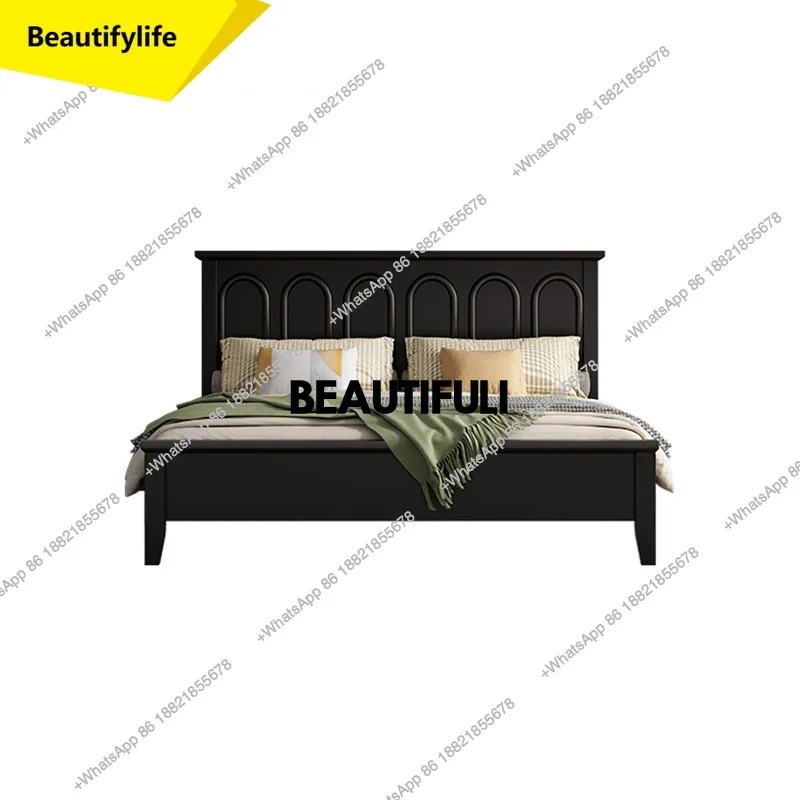 Двуспальная кровать Q181 с деревянным каркасом, простым изголовьем, местом для хранения, размера Queen, роскошная, современная, мебель для спальни
Двуспальная кровать Q181 с деревянным каркасом, простым изголовьем, местом для хранения, размера Queen, роскошная, современная, мебель для спальни