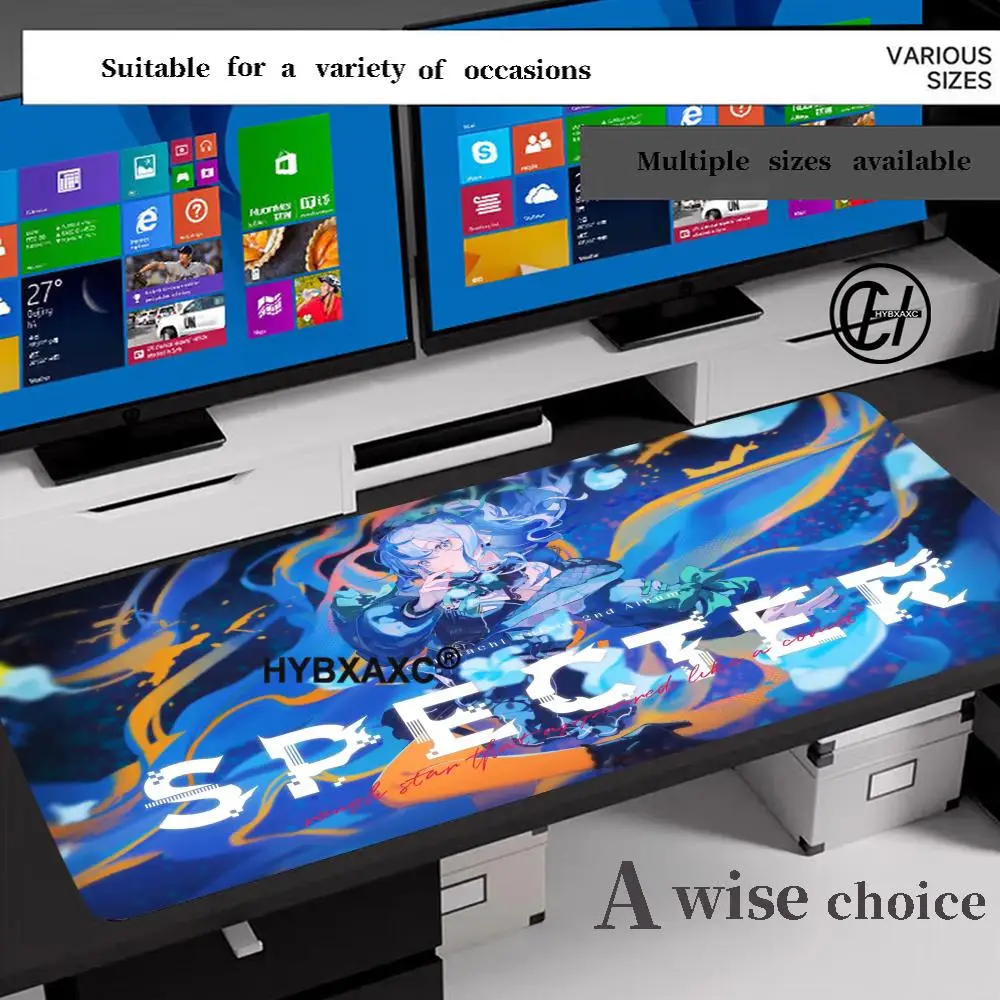 Virtual Singer H-Hoshimachi Suisei Mouse Pad Non-slip Rubber Gamer Balance Computer Mat Decoracion Deskmat Laptop Office Large
Virtual Singer H-Hoshimachi Suisei Mouse Pad Non-slip Rubber Gamer Balance Computer Mat Decoracion Deskmat Laptop Office Large