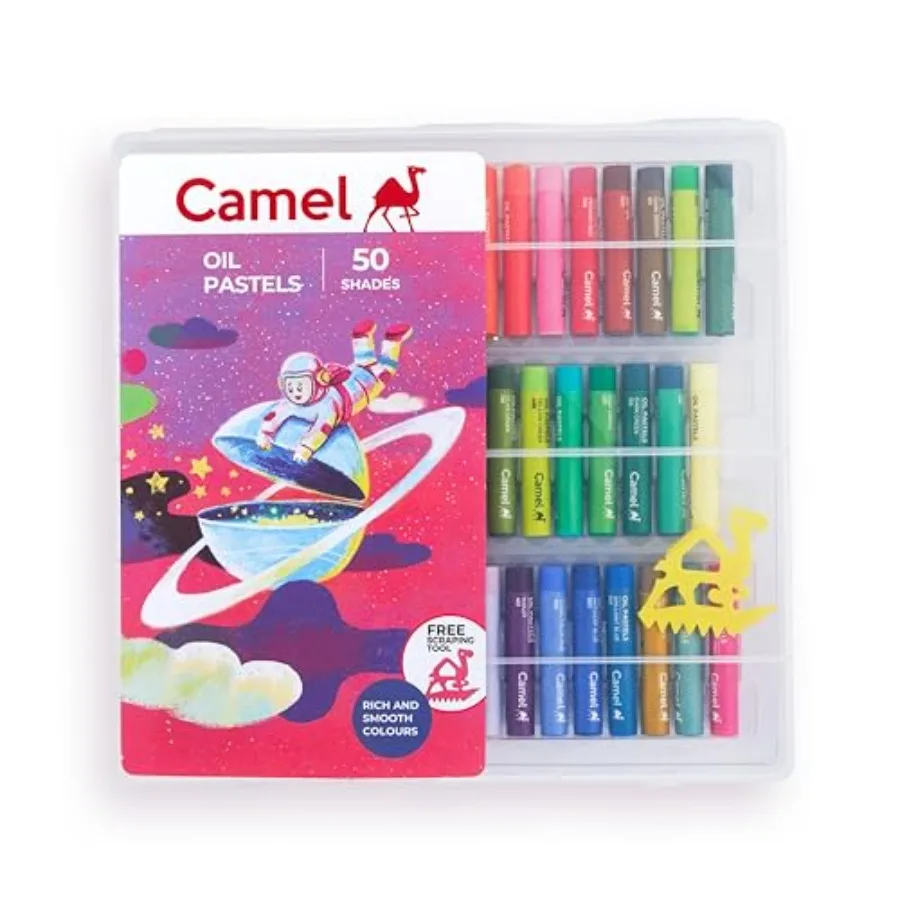 Kokuyo Oil Pastel Crayons Color 50 Shades Assorted Colours
Kokuyo Oil Pastel Crayons Color 50 Shades Assorted Colours