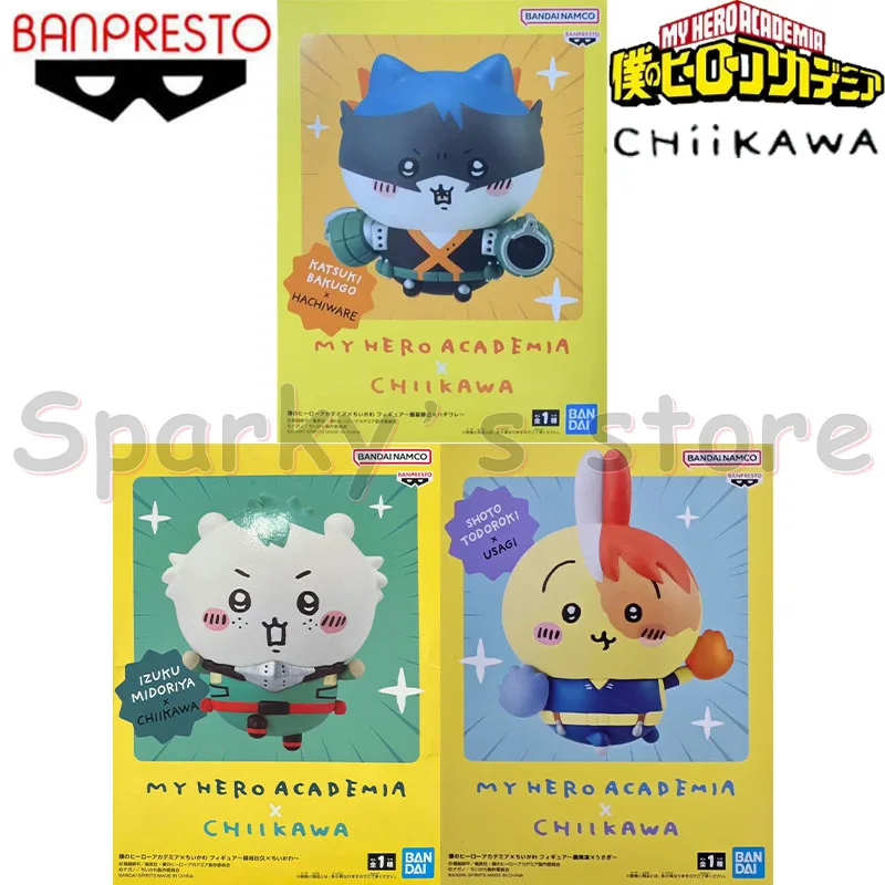 Bandai Original Chiikawa X MY HERO ACADEMIA Anime Figure Bakugo Katsuki Midoriya Izuku Action Figure Toys for Kids Gifts Model
Bandai Original Chiikawa X MY HERO ACADEMIA Anime Figure Bakugo Katsuki Midoriya Izuku Action Figure Toys for Kids Gifts Model