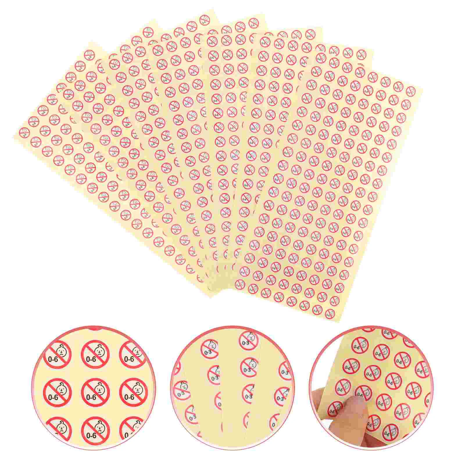 1000 pcs Not Allowed Infant Stickers Toy Label Stickers Food Labels Adhesive Label Stickers (0-6 Years Old)
1000 pcs Not Allowed Infant Stickers Toy Label Stickers Food Labels Adhesive Label Stickers (0-6 Years Old)