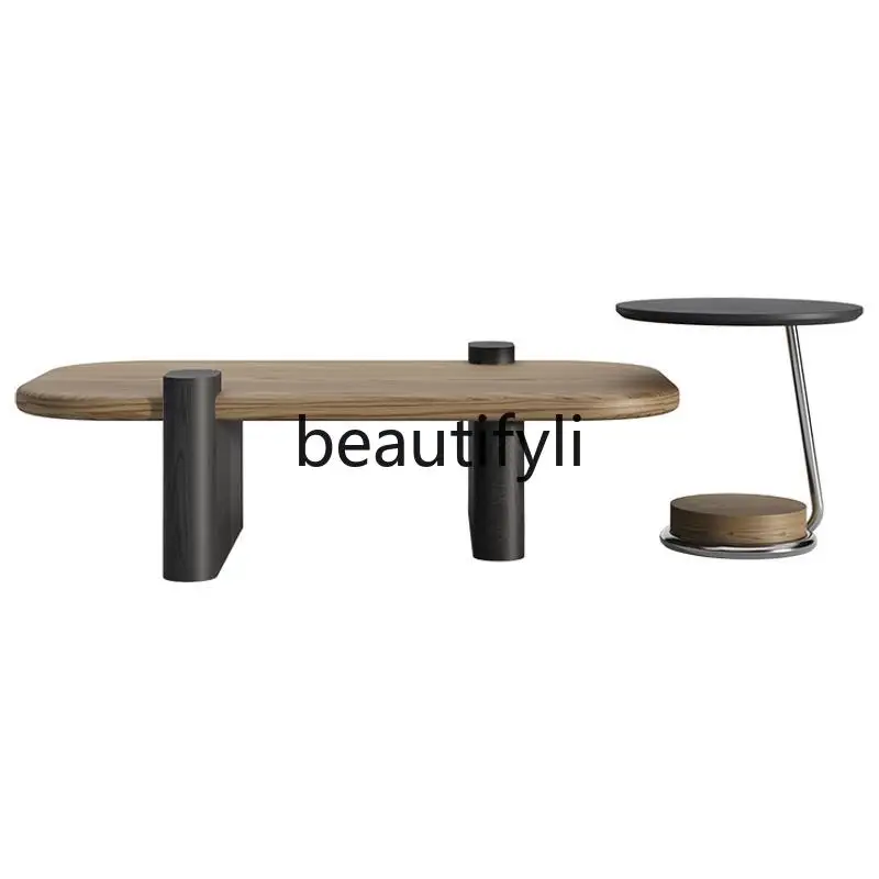 Italian minimalist coffee table combination household high-end high-end retro style modern rectangular coffee table
Italian minimalist coffee table combination household high-end high-end retro style modern rectangular coffee table