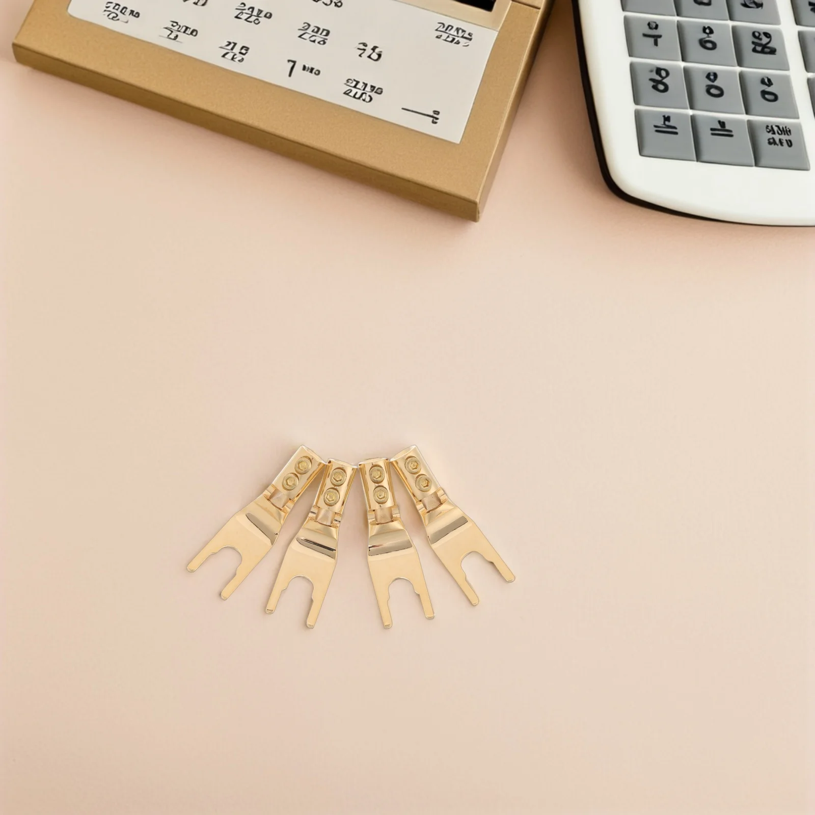 4pcs Speaker Spade Connectors Copper Banana Plugs For Audio Systems Y-Shaped Design Stable Connection Durable Speaker Wire
4pcs Speaker Spade Connectors Copper Banana Plugs For Audio Systems Y-Shaped Design Stable Connection Durable Speaker Wire