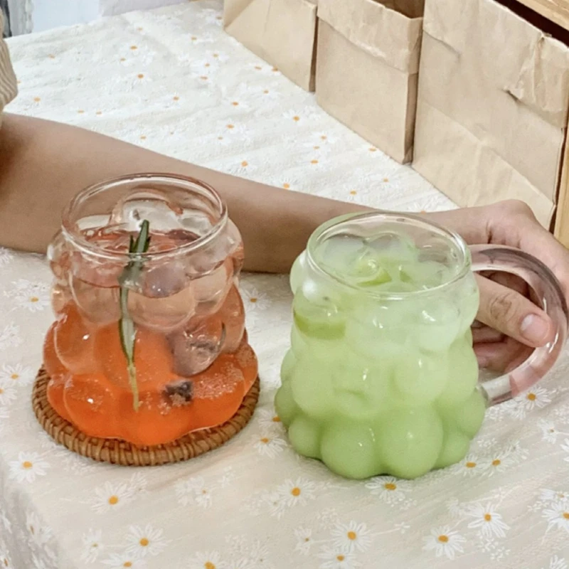 Transparent Glass Juice Water Cup Summer Drinks Milk Irregular Heat Resistant Coffee Mug Drinkware Table Decorative Cup Supplies
Transparent Glass Juice Water Cup Summer Drinks Milk Irregular Heat Resistant Coffee Mug Drinkware Table Decorative Cup Supplies