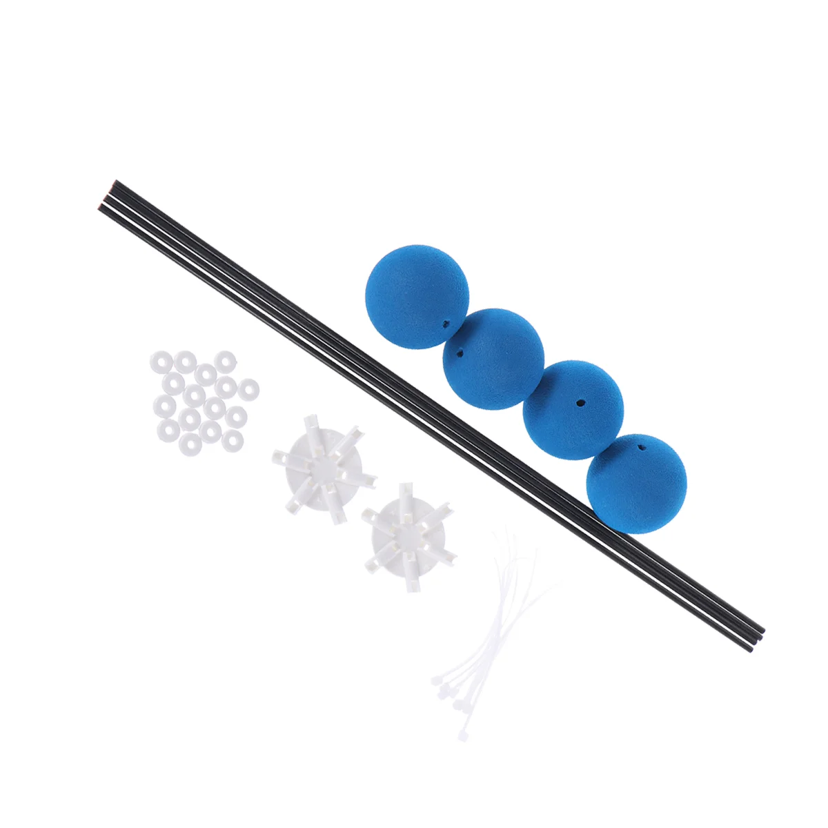 RC Helicopter Training Kit Carbon Fiber Rods Sponge Balls Center Hubs Balance Prevent Damage Beginner
RC Helicopter Training Kit Carbon Fiber Rods Sponge Balls Center Hubs Balance Prevent Damage Beginner