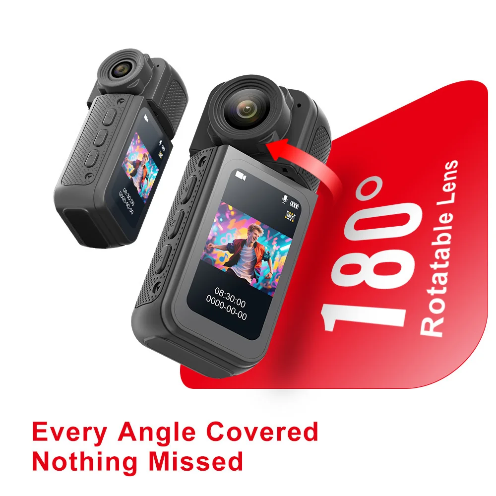 2026 NEW Mini Action Camera Sports 4K Finger Action Camera Lightweight POV 1.47 inch IPS Screen Bicycle Vlog Pet Cam
2026 NEW Mini Action Camera Sports 4K Finger Action Camera Lightweight POV 1.47 inch IPS Screen Bicycle Vlog Pet Cam