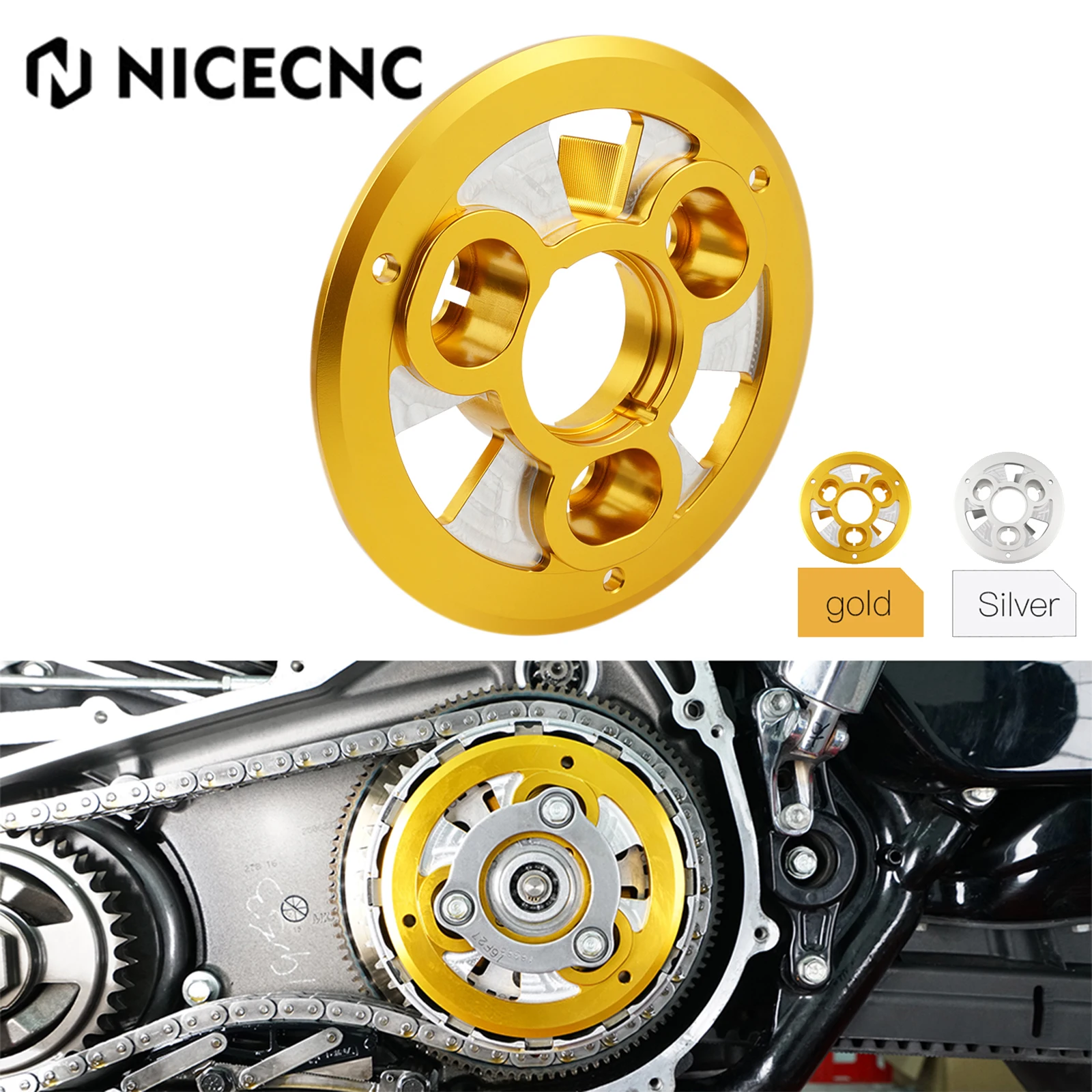 For Harley Touring Road King FLHP 2017-2024 Clutch Pressure Plate Assembly Street Glide FLHX Road Glide FLTRX Tri Glide Ultra
For Harley Touring Road King FLHP 2017-2024 Clutch Pressure Plate Assembly Street Glide FLHX Road Glide FLTRX Tri Glide Ultra