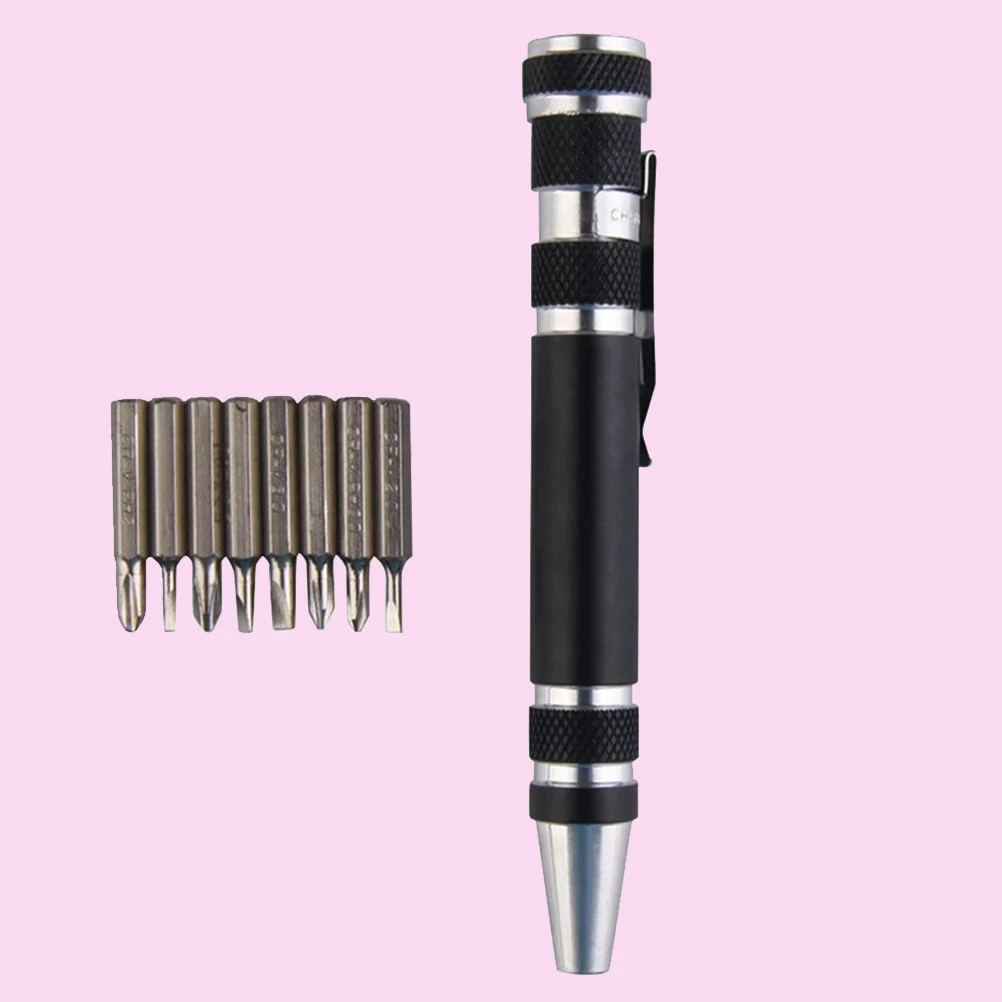 Multifunction Pen Tool Precision Screwdriver Set Aluminum Alloy Portable Compact Design Includes Bits For Different
Multifunction Pen Tool Precision Screwdriver Set Aluminum Alloy Portable Compact Design Includes Bits For Different