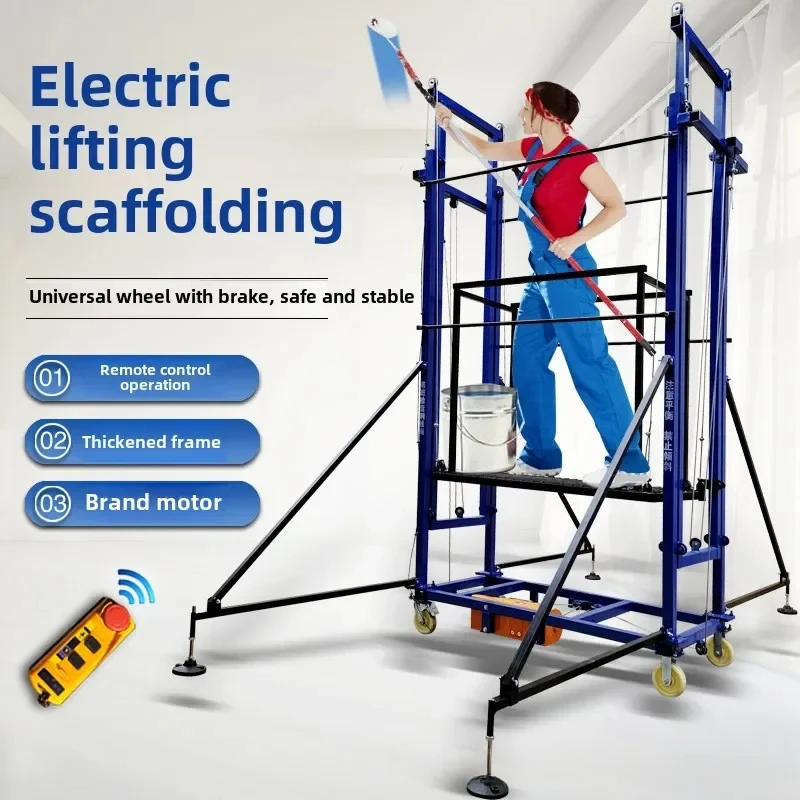 scaffolding Folding lift Home decoration construction site Portle mobile lifting platform
scaffolding Folding lift Home decoration construction site Portle mobile lifting platform