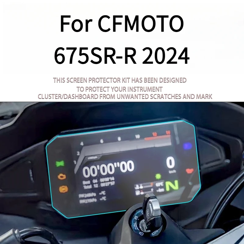 For CFMOTO 675SR-R 2024, Motorcycle Accessories, Scratch Panel Screen, Dashboard Protection Instrument Film
For CFMOTO 675SR-R 2024, Motorcycle Accessories, Scratch Panel Screen, Dashboard Protection Instrument Film