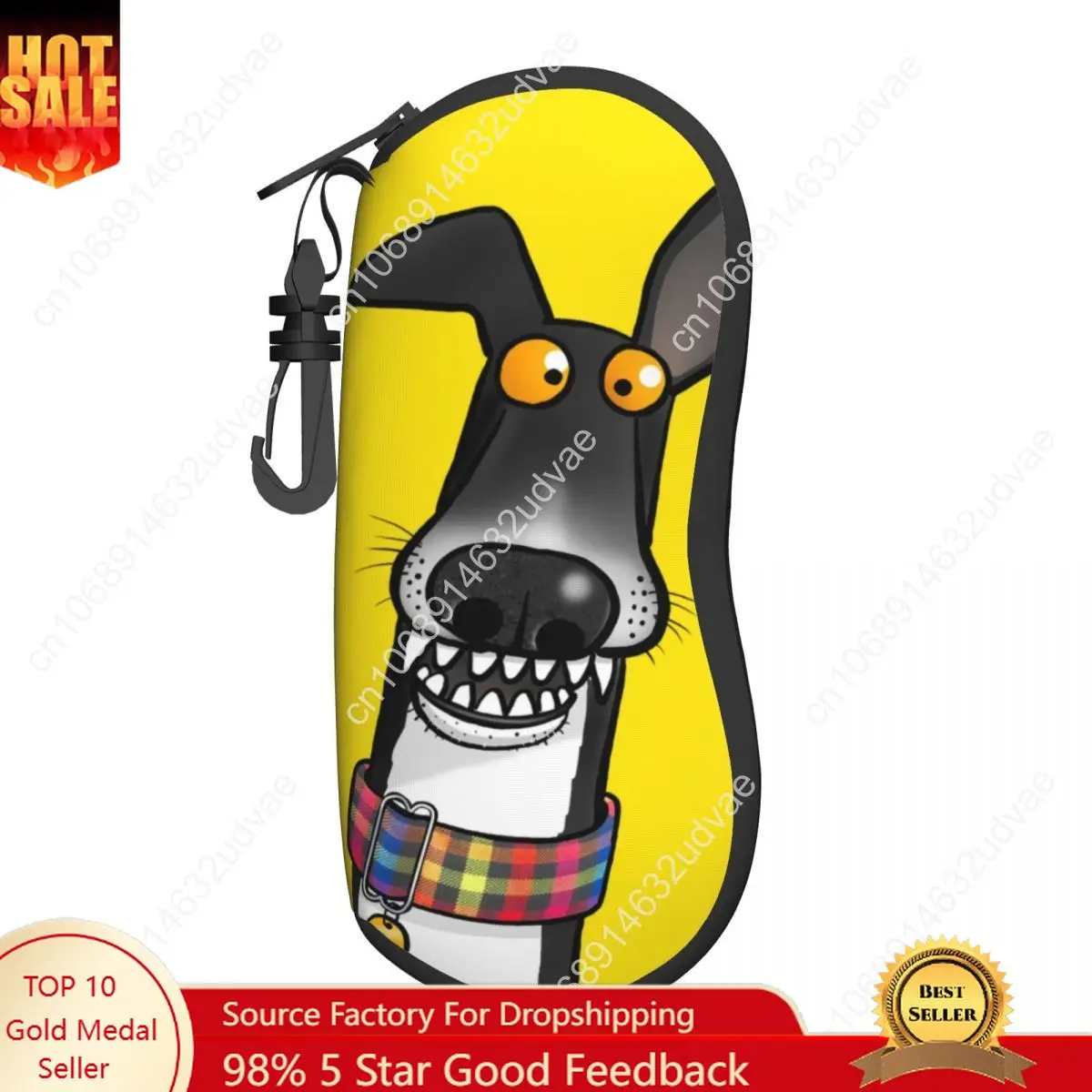Custom Teefs Humour Sighthound Shell Eyeglasses Case Cartoon Italian Greyhound Whippet Dog Glasses Case Sunglasses Box Pouch
Custom Teefs Humour Sighthound Shell Eyeglasses Case Cartoon Italian Greyhound Whippet Dog Glasses Case Sunglasses Box Pouch