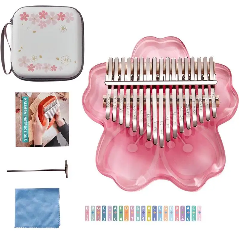 Finger Thumb Piano Transparent Acrylic Kalimba 17/21 Keys Ergonomic Portable Kalimba Thumb Piano For Adults Kids Music Beginners
Finger Thumb Piano Transparent Acrylic Kalimba 17/21 Keys Ergonomic Portable Kalimba Thumb Piano For Adults Kids Music Beginners