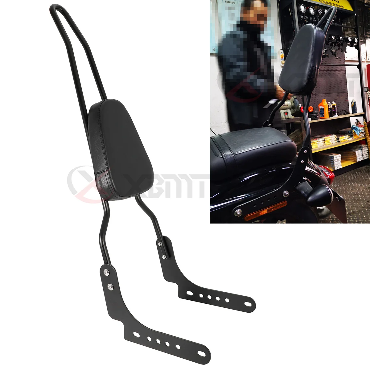 Аксессуары для мотоциклов черный спинкой Sissy бар для Harley Nightster 975 RH975 RH 975 2022-2023
Аксессуары для мотоциклов черный спинкой Sissy бар для Harley Nightster 975 RH975 RH 975 2022-2023