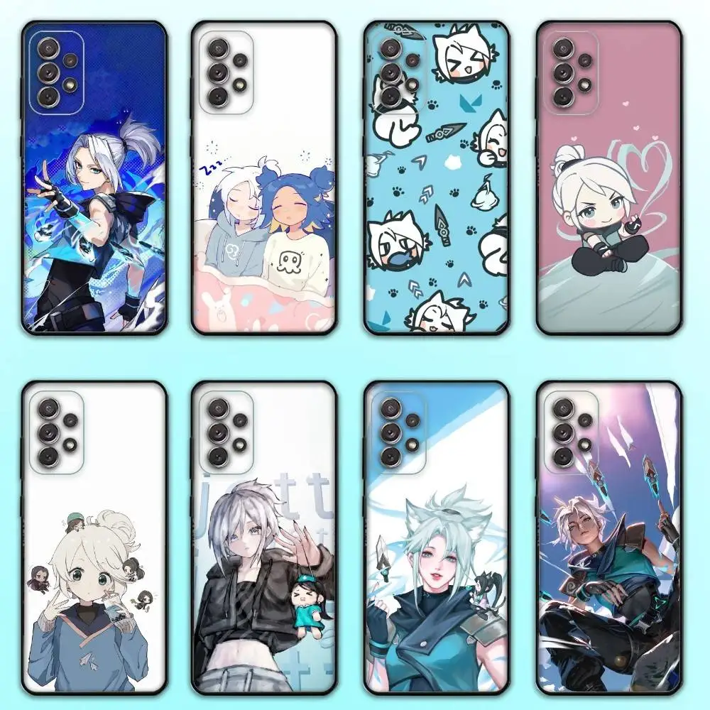 V-Valorant Jett Game Phone Case For Samsung S 25,24,23,22,30,21,10,9,Ultra,Plus,Lite,FE,4,5 G Soft Black Case
V-Valorant Jett Game Phone Case For Samsung S 25,24,23,22,30,21,10,9,Ultra,Plus,Lite,FE,4,5 G Soft Black Case