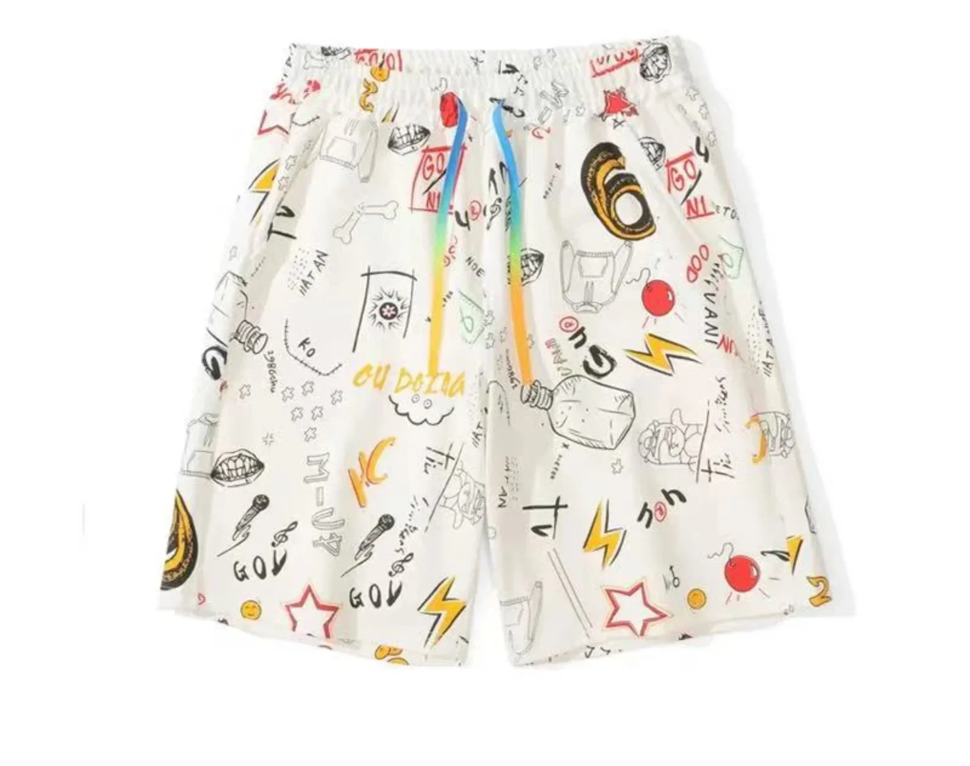 Cool Summer Men's American Graffiti Printed Shorts Basketball Sports Training Pants Loose Casual Quick Drying Beach Shorts man
Cool Summer Men's American Graffiti Printed Shorts Basketball Sports Training Pants Loose Casual Quick Drying Beach Shorts man