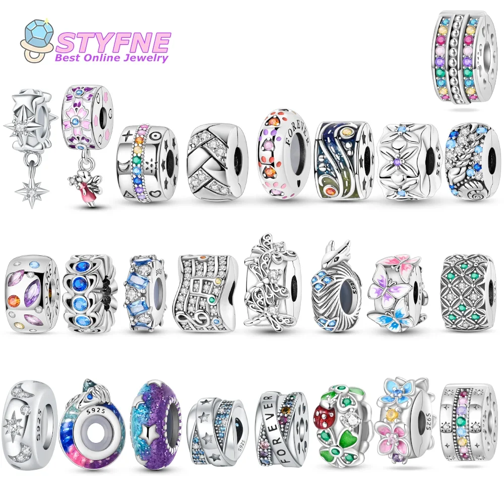 925 Sterling Silver Pentagram Tassel Beading - Clip Charm Series Beads Charms fit Bracelets and Necklaces Dangle Pendants
925 Sterling Silver Pentagram Tassel Beading - Clip Charm Series Beads Charms fit Bracelets and Necklaces Dangle Pendants