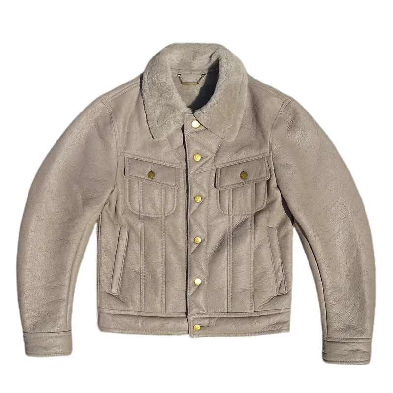 Мужское мотоциклетное кожаное пальто Shearling Rider, тепло и стильное в одной упаковке
Мужское мотоциклетное кожаное пальто Shearling Rider, тепло и стильное в одной упаковке