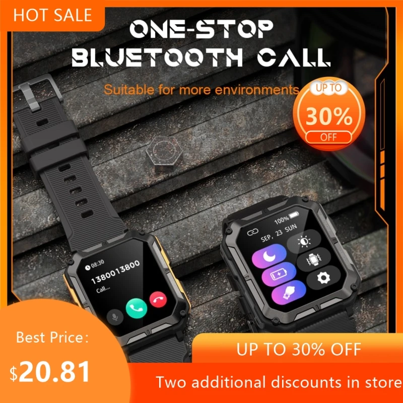 Echowear Smart Smart Watch Bluetooth Call Outdoor Three Proof Sports Waterproof Sports Watch Full Function Smart Men New 2026
Echowear Smart Smart Watch Bluetooth Call Outdoor Three Proof Sports Waterproof Sports Watch Full Function Smart Men New 2026