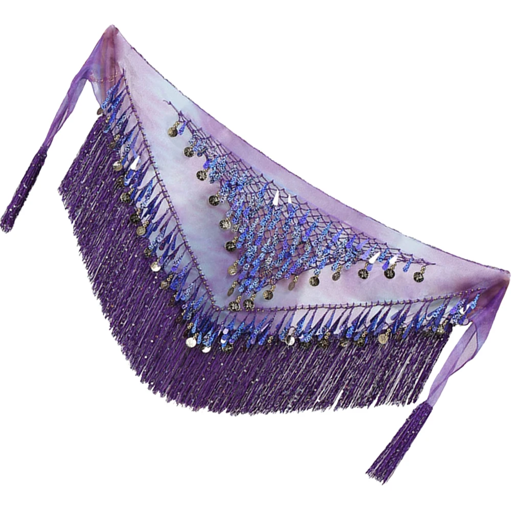 Hip Scarf Women Triangle Coin Fringe Cotton Costume Dance Wear Practice Performance Skirt Accessories
Hip Scarf Women Triangle Coin Fringe Cotton Costume Dance Wear Practice Performance Skirt Accessories