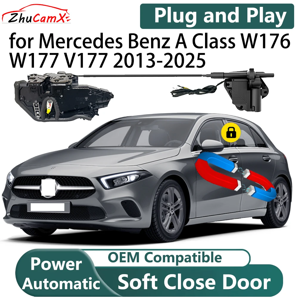 for Mercedes Benz A Class W176 W177 V177 2013-2025 Car Auto Smart Electric Soft-CloseCloser Power Door Latch Kit System
for Mercedes Benz A Class W176 W177 V177 2013-2025 Car Auto Smart Electric Soft-CloseCloser Power Door Latch Kit System