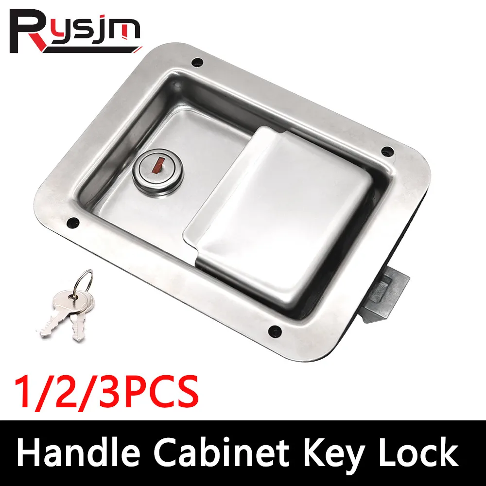 1/2/3pcs Paddle Latch With Keys For Truck Trunk Cabinet Lock Stainless Steel Handle Cabinet Lock Latches Car Boat Accessories
1/2/3pcs Paddle Latch With Keys For Truck Trunk Cabinet Lock Stainless Steel Handle Cabinet Lock Latches Car Boat Accessories