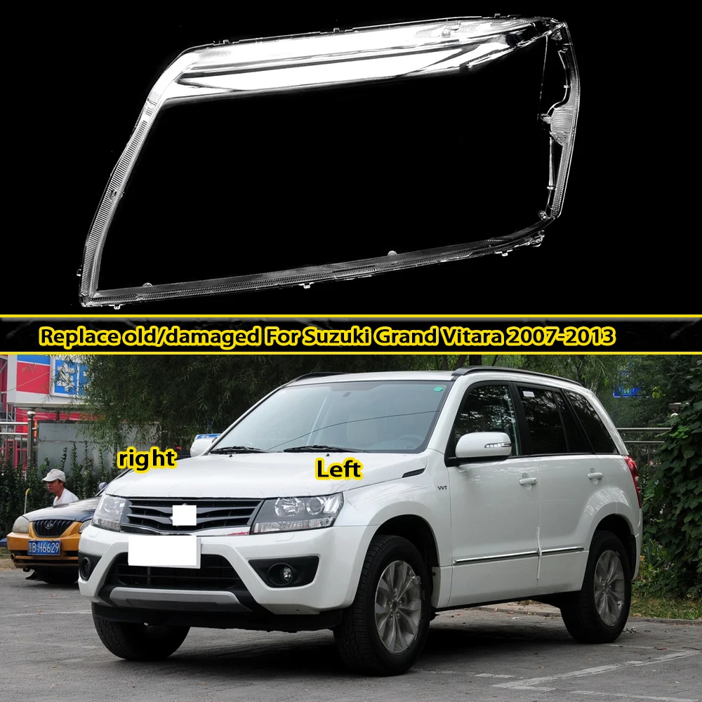 Headlamp Cover Shade Transparent Lampshade Headlight Shell Plexiglass Replace Original Lens For Suzuki Grand Vitara 2007-2013
Headlamp Cover Shade Transparent Lampshade Headlight Shell Plexiglass Replace Original Lens For Suzuki Grand Vitara 2007-2013