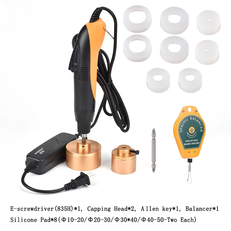 Hand Held Screw Capping Machine Manual Plastic Bottle Screw Capper Cap Sealing Machine