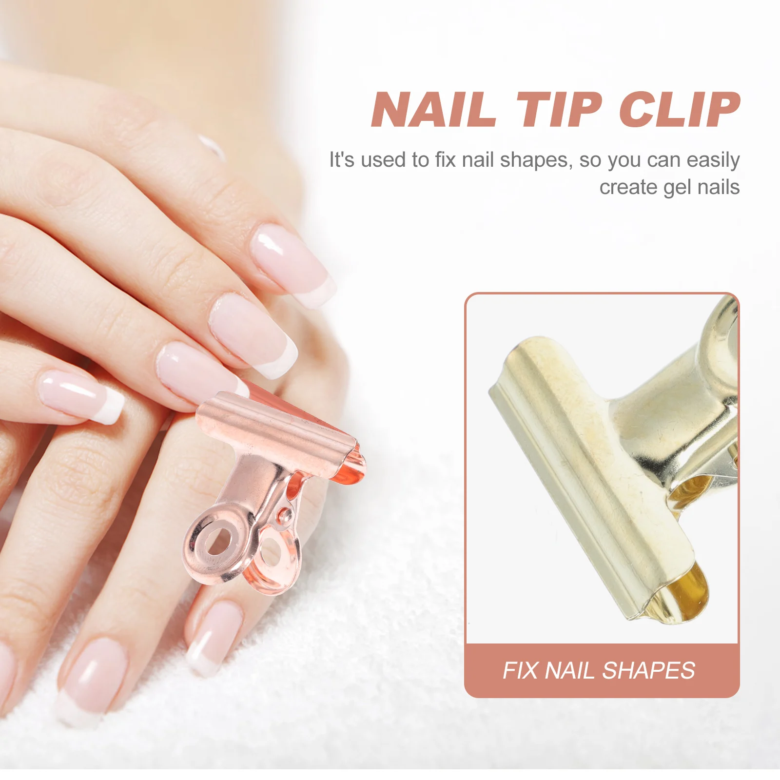 12 Pcs Stainless Steel Nail Tip Clips Fingernail Extensions Shape Retaining Clamps Salon Home Use Nail Tools
12 Pcs Stainless Steel Nail Tip Clips Fingernail Extensions Shape Retaining Clamps Salon Home Use Nail Tools