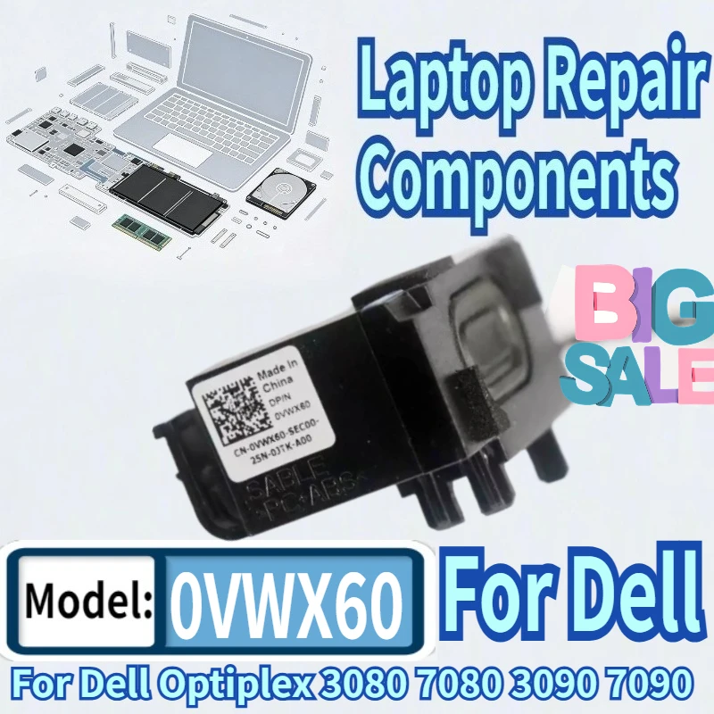 New For Dell Optiplex 3080 7080 3090 7090 Micro MFF Built-in Speaker 0VWX60 VWX60
New For Dell Optiplex 3080 7080 3090 7090 Micro MFF Built-in Speaker 0VWX60 VWX60