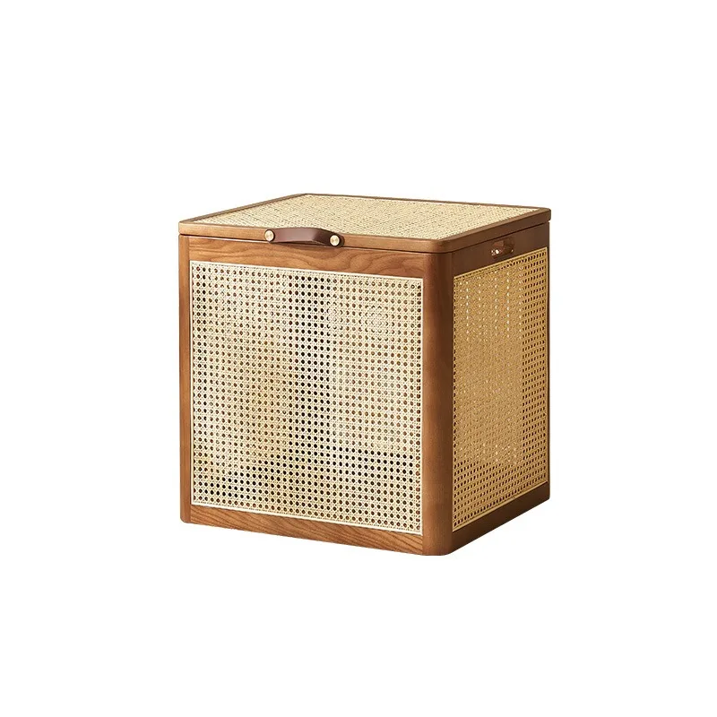 Solid wood rattan box creative stool storage stool Nordic B & B wabi sandy wind furniture mini box
Solid wood rattan box creative stool storage stool Nordic B & B wabi sandy wind furniture mini box