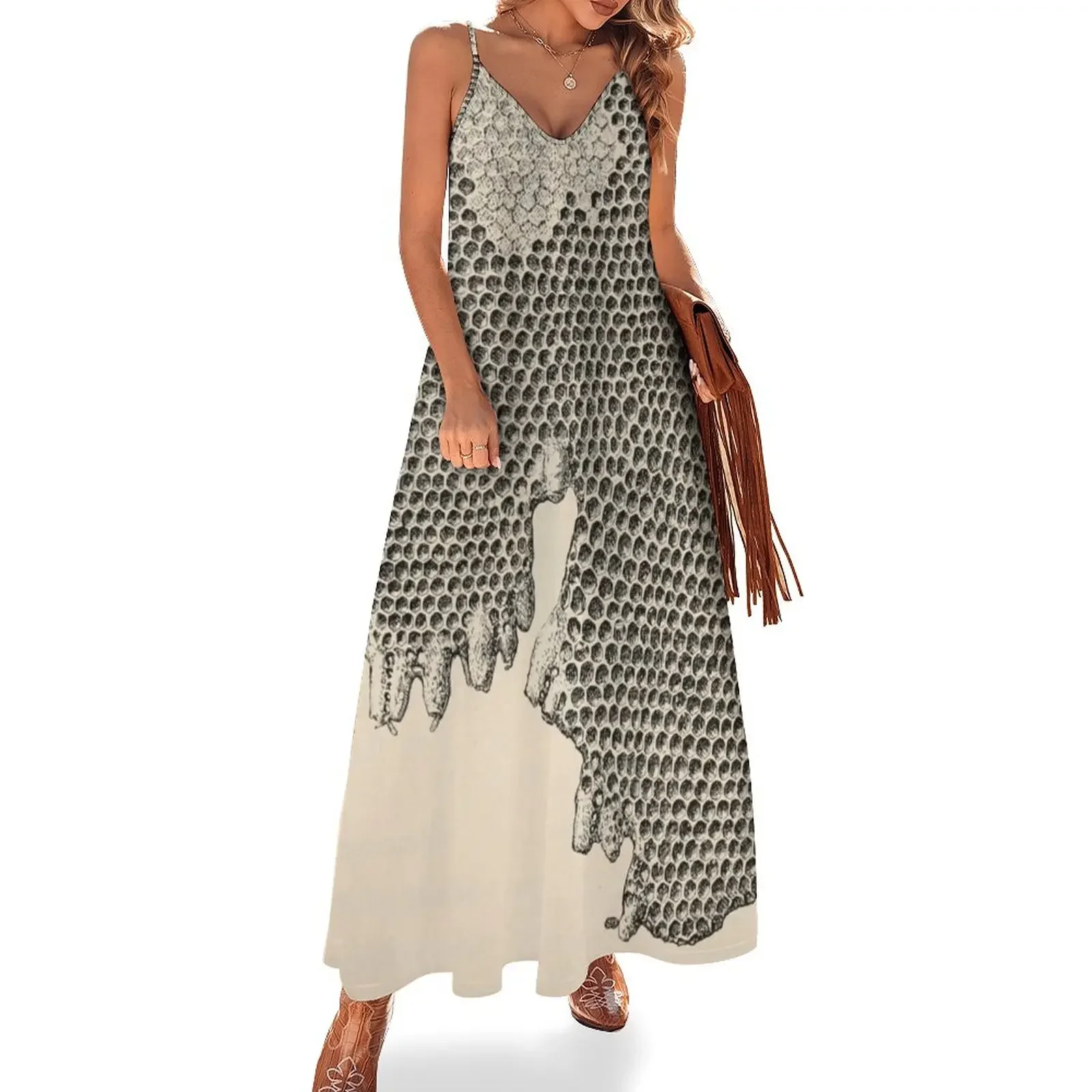 Honeycomb Frame Sleeveless Dress ceremony dresses Dress for girls Dress
Honeycomb Frame Sleeveless Dress ceremony dresses Dress for girls Dress