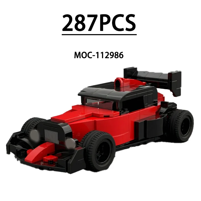 MOC-112986 Сборная модель гоночного автомобиля из строительных блоков, 287 деталей, развивающая игрушка для детей, подарок на День рождения, Рождество, Новый год
MOC-112986 Сборная модель гоночного автомобиля из строительных блоков, 287 деталей, развивающая игрушка для детей, подарок на День рождения, Рождество, Новый год