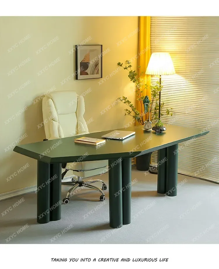 New arrive Simple and Modern Light luxury minimalist style desk with unique design computer desk room offices office desks
New arrive Simple and Modern Light luxury minimalist style desk with unique design computer desk room offices office desks