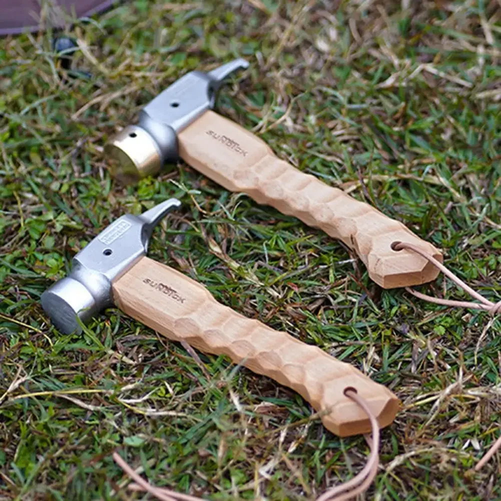 Portable Stainless Steel Tent Hammer with Tent Stake Remover Camping Hammer Tent Mallet Stake Peg for Outdoor Camping Hiking
Portable Stainless Steel Tent Hammer with Tent Stake Remover Camping Hammer Tent Mallet Stake Peg for Outdoor Camping Hiking
